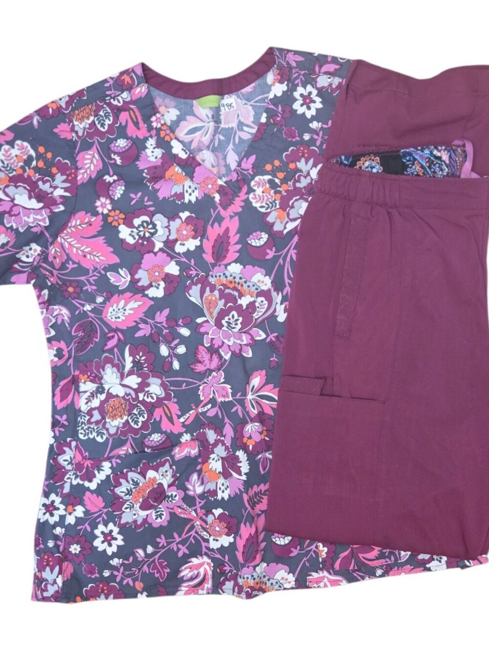 Flowers Scrub Set